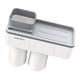 thumbnail image 3 of Taza de adsorción Cepillo de dientes Soporte para pasta de dientes Baño familiar Baño sin perforaciones Soporte para cepillo de dientes para teléfono, gris, 2 tazas sidaley HA2692-01B, 3 of 6