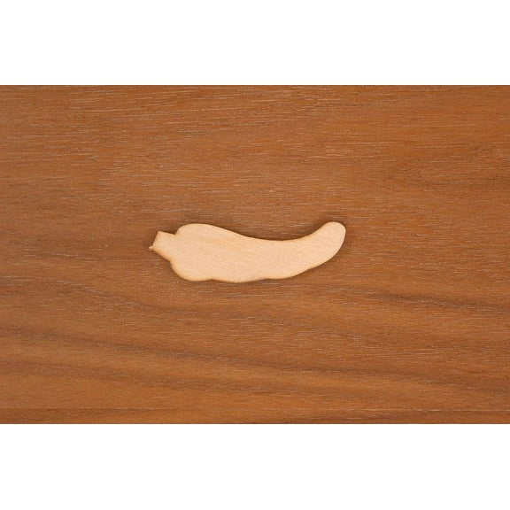 Chili Pepper 1/8 x 3 1/2 PKG 15 laser cut wooden Chili Pepper by Woodnshop