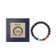 thumbnail image 1 of Pulseras de piedra volcánica natural para hombre, Reiki, piedra volcánica colorida, lava negra elástica,, 1 of 5