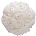 thumbnail image 1 of Ramo de novia artificial blanco, ramo de novia, flores de boda, ramo de novia, artificial JFHHH pequeña, 1 of 5