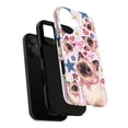 thumbnail image 4 of Cute Siamese Cat Phone Case, Pink Stripe Daisy Star Babushka Floral Bow Coquette Aesthetic Cover for iPhone 17 16 15 14 13 12 11 Plus Pro Max Mini, 4 of 5