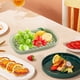 thumbnail image 5 of Fruit Tray Double Draining Tray Tea Tray Household Tea Cup Tray Shelf Large Tray Tea Set Tray Living Room Kitchen Storage Bowl Rack, 5 of 6
