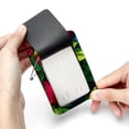 thumbnail image 7 of 2 Piece Apple Luggage Tag for Suitcase Identifiers Privacy Name Address Label Card Tags with Stainless Steel Loop Women Men, 7 of 7