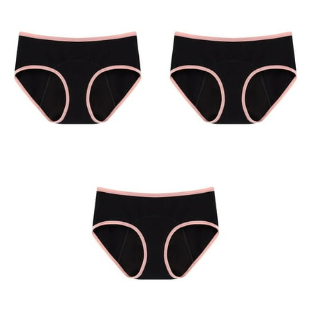 3 Pack Womens Underwear Packs Soft Stretch Bikini Underwears High Waisted No Show Panties Underpants Shorts High Waisted Briefs Seamless Thong Shapewear Plus Size Low Rise High Cut Bikini