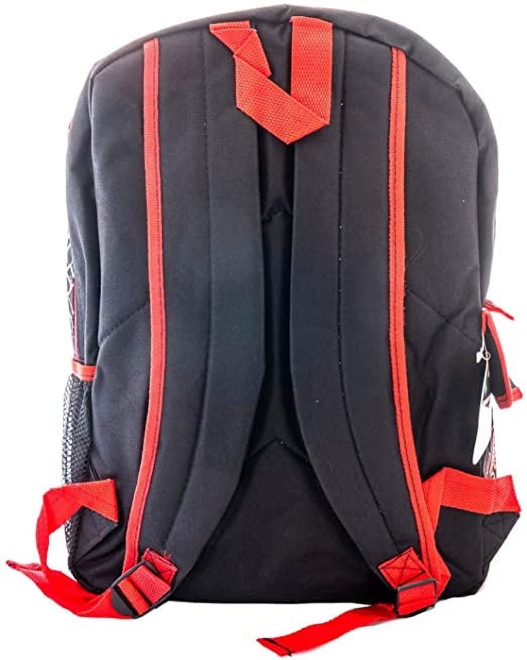 Teenage Mutant Ninja Turtles Black and Red 16" School Backpack