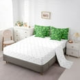 thumbnail image 5 of jejeloiu Pixelated Miners Game 7-Piece Twin Bedding Sets,Modern Geometric Checkered Bedding Comforter Set,Teens Video Games Sheet Sets For Boys Kids,Super Cozy Room Decor Reversible, 5 of 8