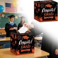 thumbnail image 2 of Graduation Card Box Holder Congrats Grad Foldable Cardboard Box for Graduation Decoration and Grad Parties Decor Graduation Party Essentials Festive Decorations Event Decorations Event Party Supplies, 2 of 9