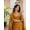 Mustard Yellow, variant on Anouk Women Printed Regular Mirror Work Pure Cotton Kurta with Palazzos & With Dupatta - Indian Ethnic Traditional Wear Kurta Set