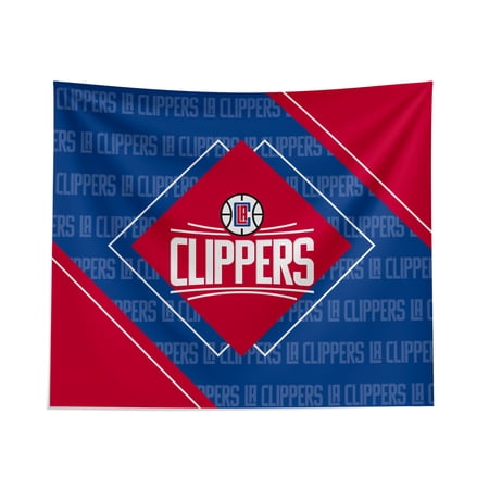 Pegasus LA Clippers 51 x 60 Diamond Boxed Wall Tapestry Pegasus LA Clippers 51 x 60 Diamond Boxed Wall Tapestry