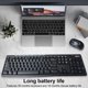 thumbnail image 4 of Teclado La Computadora Con Inalámbrico Del Mouse Conjunto 2.4G Receptor USB para Windows Portátil PC, 4 of 9