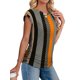 thumbnail image 4 of Camisa SAMPEEL para mujer, elegante, casual, fruncida, favorecedora, XXL, 4 of 5