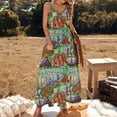 thumbnail image 3 of The ORIGINAL Enchanted Tiki Room Collage Sleeveless Dress Loose Women's Dress Dresses Luxury Evening Dresses, 3 of 9