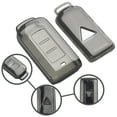 thumbnail image 6 of for Mitsubishi Eclipse Cross ASX Mirage Black Transparent Car Key Fob Case Cover, 6 of 7