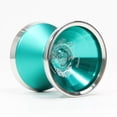 thumbnail image 2 of C3yoyodesign Vanitas Yo-Yo - Bi-Metal - Leo Chan Matsumoto Signature YoYo (Green w/Silver Rim), 2 of 3