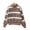 Coffee, variant on Boy's Full Zip Mock Neck Cardigan Sweater Kids Classic Fit Soft Thermal Knit Sweater Youth Pullover Sweatshirts Warm Jackets