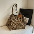 thumbnail image 1 of Leopard Print Tote Bags for Women Large Capacity Shoulder Bag Everyday Use Stylish Design Versatile Functionality, 1 of 4