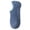 #02Blue, variant on Mens Plush Lined Low Cut Home Socks Anti Slip Warm Bedroom Socks Solid Color Casual Indoor Socks Black One Size