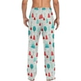 thumbnail image 2 of GZHJMY Christmas Tree Pajama Pants for Men, Lounge Pants Lightweight Men Pajama Bottoms with Drawstring Pockets, Christmas New Year Birthday Gifts, Medium, 2 of 6