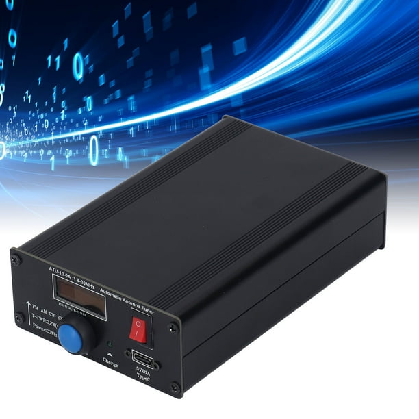 Shortwave Antenna Tuner,5V 1A Shortwave Antenna Shortwave Power Antenna Tuner Automatic Antenna