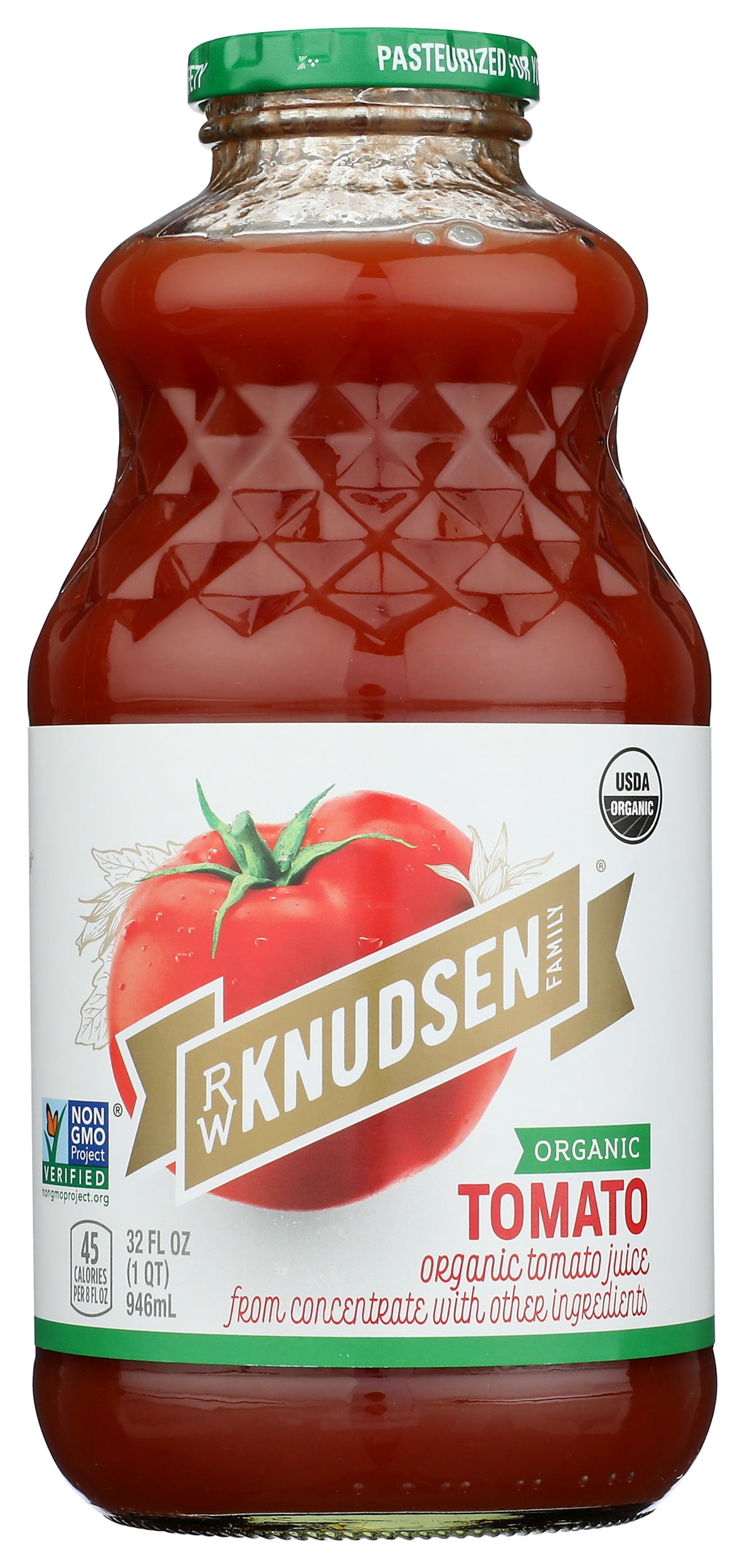 Knudsen Organic Tomato Juice, 32 Ounce - 6 per case.