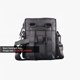 thumbnail image 3 of Naiovety Bolsa de manillar multifunción 5L de gran capacidad Road Bike Front Tube Bag Ciclismo Bolsa de hombro con cubierta impermeable Almacenamiento y organización del hogar Negro Naiovety HA025715-01, 3 of 6