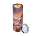 thumbnail image 3 of PAYOHTO Mount Fuji Cherry Blossom 20 Oz Stainless Steel Mug Tumblers Cup for Men Women Insulated Slim Thin Travel Tumbler, 3 of 7