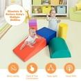thumbnail image 5 of Costway 6 Piece Climb Crawl Play Set Indoor Kids Baby Toddler Soft Safe Foam Blocks Toys, 5 of 12