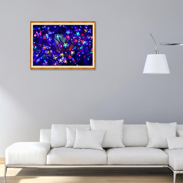 Cuadros Decorativos 5D bricolaje completo taladro diamante pintura iluminación flores árbol punto de cruz Kits Sywqhk Nuevos Originales
