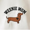 thumbnail image 2 of Embroidered Dachshund Sweatshirt, Weenie Mom Crewneck Shirt, Gift for Dachshund Lovers , Funny Dachshund Owner Gift, Wiener Dog Mom Shirt, 2 of 5