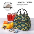 thumbnail image 6 of Goofa Sunflowers Pattern Lunch Bag ,Insulated Lunch Box, Small Leakproof Cooler Food Lunch Containers Reusable High Capacity Lunch Tote Bags, 6 of 8