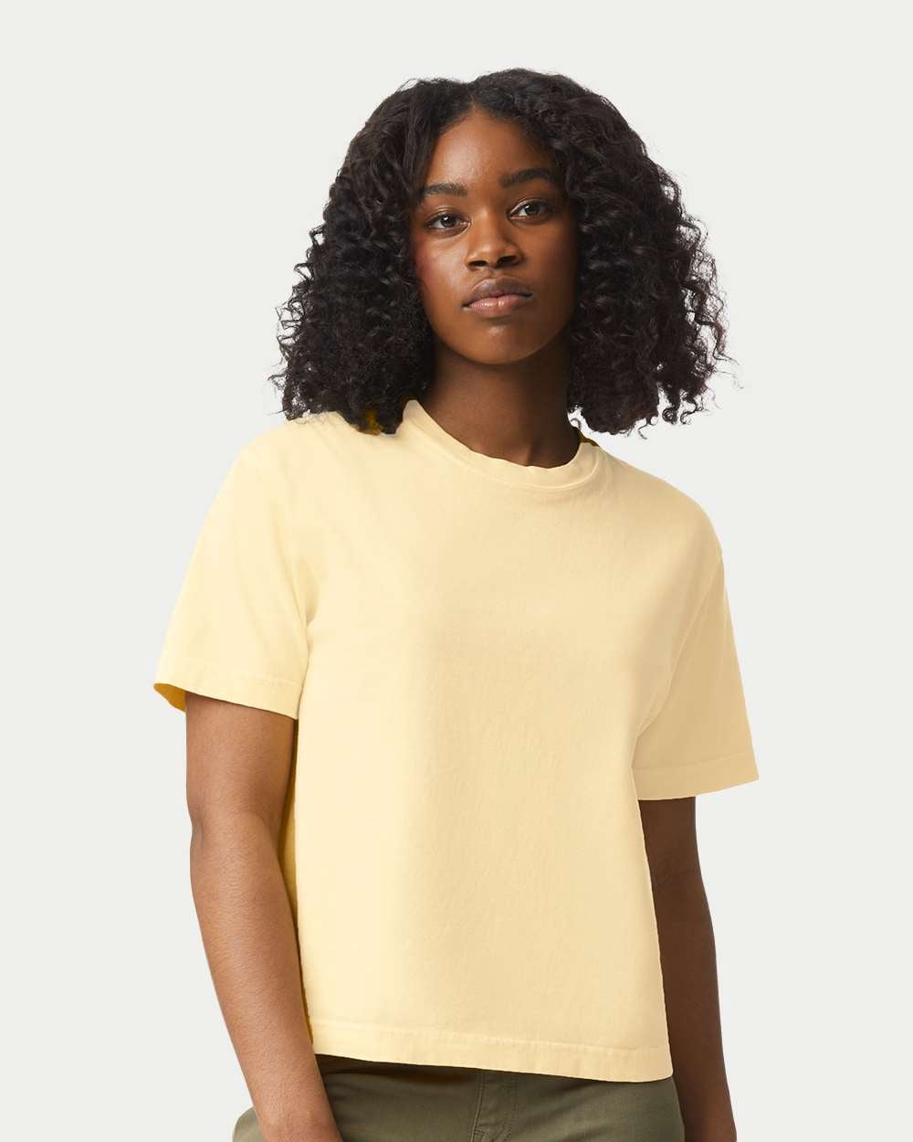 Comfort Colors 3023CL Women's Heavyweight Boxy T-Shirt-Orchid-S