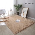 thumbnail image 2 of Washable Fluffy Area Rug Rectangular Anti-Slip Artificial Soft Plush Shag Carpet Home Bedroom Living Room Fluffy Rectangular Anti-Slip Artificial Soft Washable Fluffy Rectangular  Light P, 2 of 7