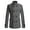Gray, variant on WREESH Fashion Winter Coat Men'S Casual Solid Color Buttons Pockets Long Sleeve Hoodless Casual Outwear Black