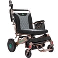 thumbnail image 5 of Bangeran Mammoth EX Motorized Light Electric Wheelchair (500lb Capacity), Wide 22" Seating Area, User-Friendly Transport Chair - Bronze Green, 5 of 12