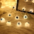 thumbnail image 4 of Yeacher Meters 20LEDs Eyeball Design String Light Constant Bright Mode 2 * AA Cell Operated, 4 of 8
