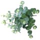 thumbnail image 1 of Flor artificial 4 ramas Flor falsa con hojas Oficina en casa Banquete de boda Decoración floral artificial, Blanco verde kenally HA6518-01B, 1 of 6