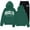 Dark Green, variant on Women Sweatsuits Sets Two Piece Hoodie Long Sleeve Sweatshirt with Wide Leg Pants Lounge Sets Womens Fall Fashion Jogging Suits for Women