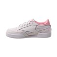 thumbnail image 4 of Reebok Club C Revenge Big Kids' Shoes White-Pink Glow-Twisted Coral fy0844, 4 of 6
