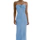 thumbnail image 3 of VISgogo Vestido Delgado para Mujer Color Sólido Cruzado Hombro Diseño Punto Versátil Elegante Vestido de Cóctel VISgogo moda, 3 of 9