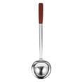 thumbnail image 1 of Shisuyan Cooking Ladle Serving Food Stainless Steel Silver 1Pcs, 1 of 8