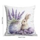 thumbnail image 3 of Decoraciones de Pascua, Adornos de Pascua, Regalos de Pascua Funda de almohada de conejito de Pascua Funda de almohada de piel de melocotón Funda de almohada de piel de melocotón, 3 of 6