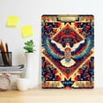 thumbnail image 2 of FORMRS Acrylic Clipboard with Low Profile Clip Standard A4 Letter Size, 12.5" x 9", Beige Geometric Eagle, 2 of 8