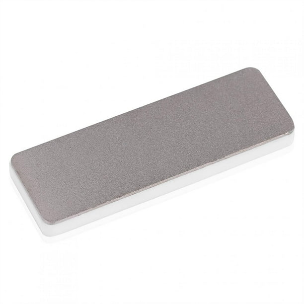 Piedra para Afilar Cuchillos, Mini Piedra de Afilar de Cerámica de Doble Cara, Herramienta para Afilar Cuchillos de Cocina, Piedra para Afilar