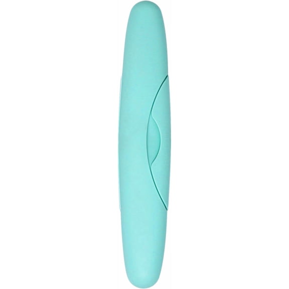 RADIUS Toothbrush Travel Case for Standard Brush, BPA-Free Recycled Plastic, 8.25H - 1.38W - 1.75L in - Mint