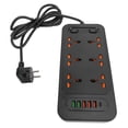 thumbnail image 2 of Home Power Strip, 5 Puertos USB 1 TUpo C Puerto Universal Power Strip versátil para centro Comercial, 2 of 7
