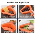 thumbnail image 4 of Colador de fregadero de cocina, escurridor de sobras, basura para sopa, escurridor colgante multifuncional, escurridor de frutas y verduras, 4 of 5