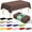 Brown, variant on QIANJIA 6 Pack Christmas Snowflake Tablecloth Disposable Plastic Tablecloth Table Cover for Christmas Party Decoration Supplies 54 x 108 Inches (Snowflake)