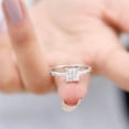 thumbnail image 3 of Empire Jewelry 14K White Gold Plated Solitaire Ring - 1.9 Ct VVS1/D Marquise Cut Diamond Solitaire Ring - Solitaire Engagement Sterling Silver Ring - Forever Diamond Ring for Women - Diamond Jewelry, 3 of 5