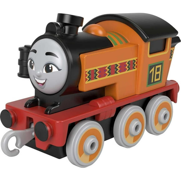 Thomas & Friends Toy Train, Nia Diecast Metal Engine, Push-Along Vehicle for Preschool Kids