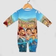 thumbnail image 4 of Luca Baby Long Sleeve Footless, Infant Playsuit Romper Jumpsuits for Boys Girls, 4 of 8
